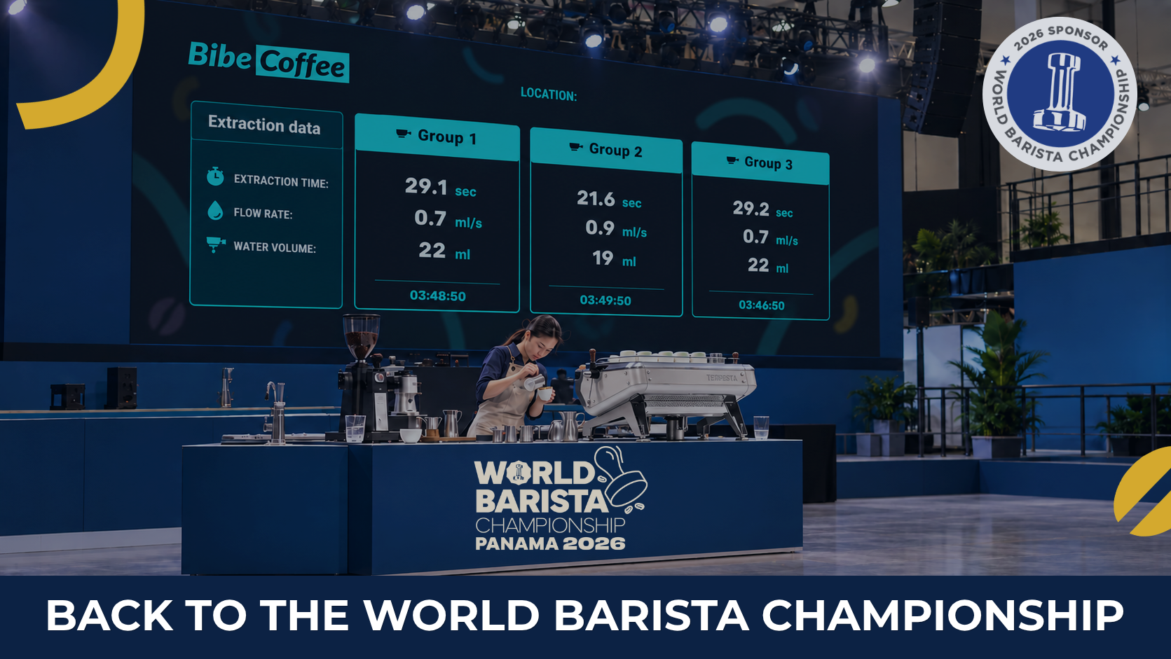 BibeCoffee Returns to the World Barista Championship in Panama