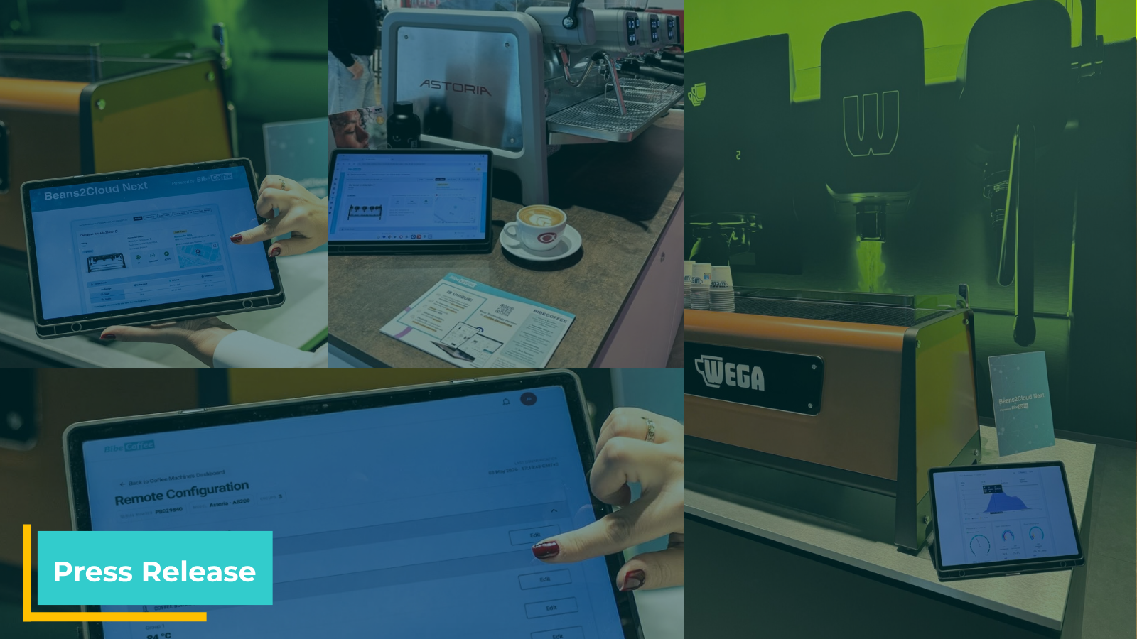 BibeCoffee & Ryoma Partnership: Together for a more connected coffee experience.