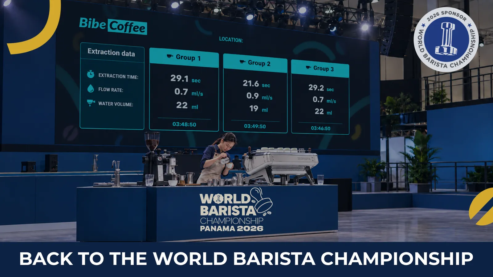 Η BibeCoffee επιστρέφει στο World Barista Championship στον Παναμά